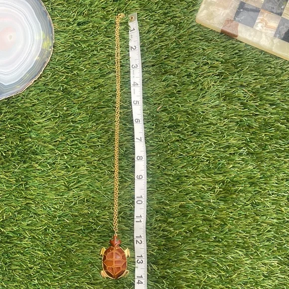 Vintage 1960’s L.Razza Turtle Mirror Pendant - Picture 15 of 16